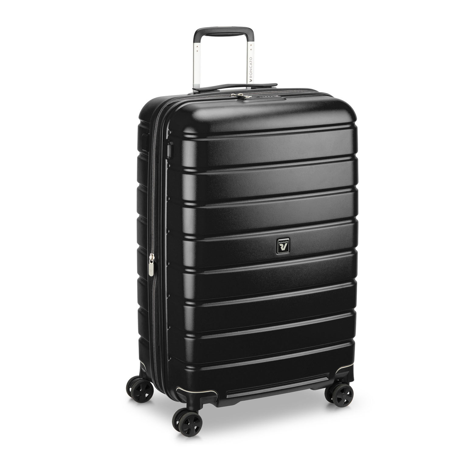 Roncato ReLIFE Grosser Trolley erweiterbar 78cm Black Roncato ReLIFE Grosser Trolley erweiterbar 78cm Black