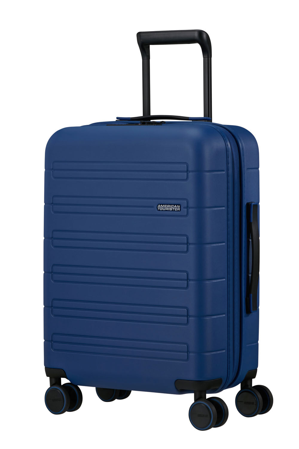 American Tourister Novastream Trolley 55cm mit 4 Rollen, erweiterbar Navy Blue American Tourister Novastream Trolley 55cm mit 4 Rollen, erweiterbar Navy Blue