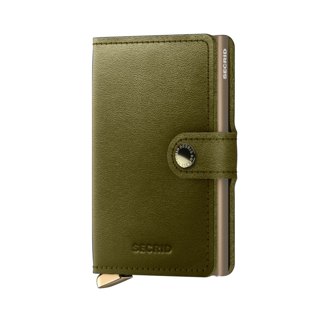 Secrid Miniwallet Premium Dusk MDu-Olive Secrid Miniwallet Premium Dusk MDu-Olive