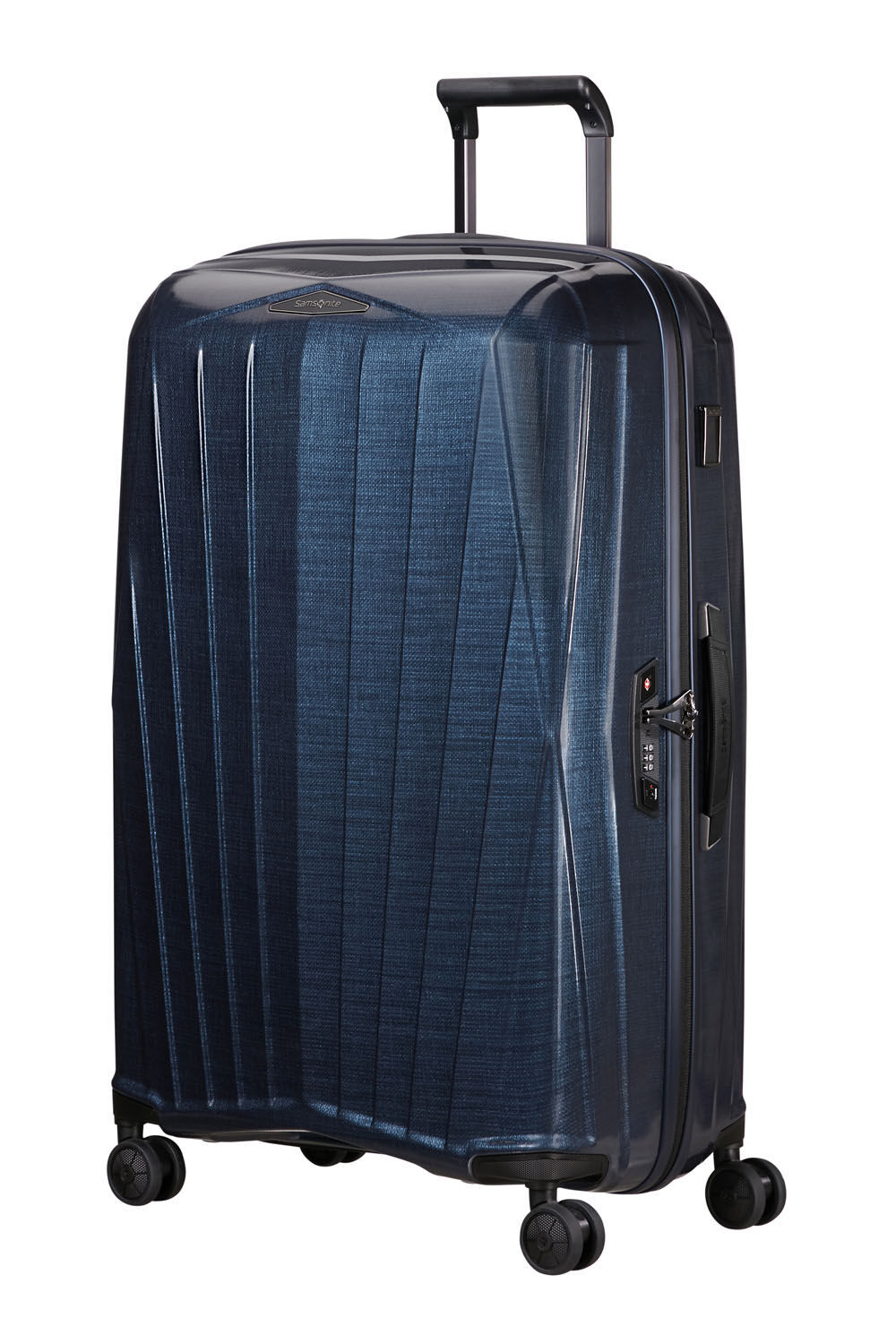 Samsonite Major-Lite Trolley mit 4 Rollen 77cm + GRATIS HOTELGUTSCHEIN Midnight Blue