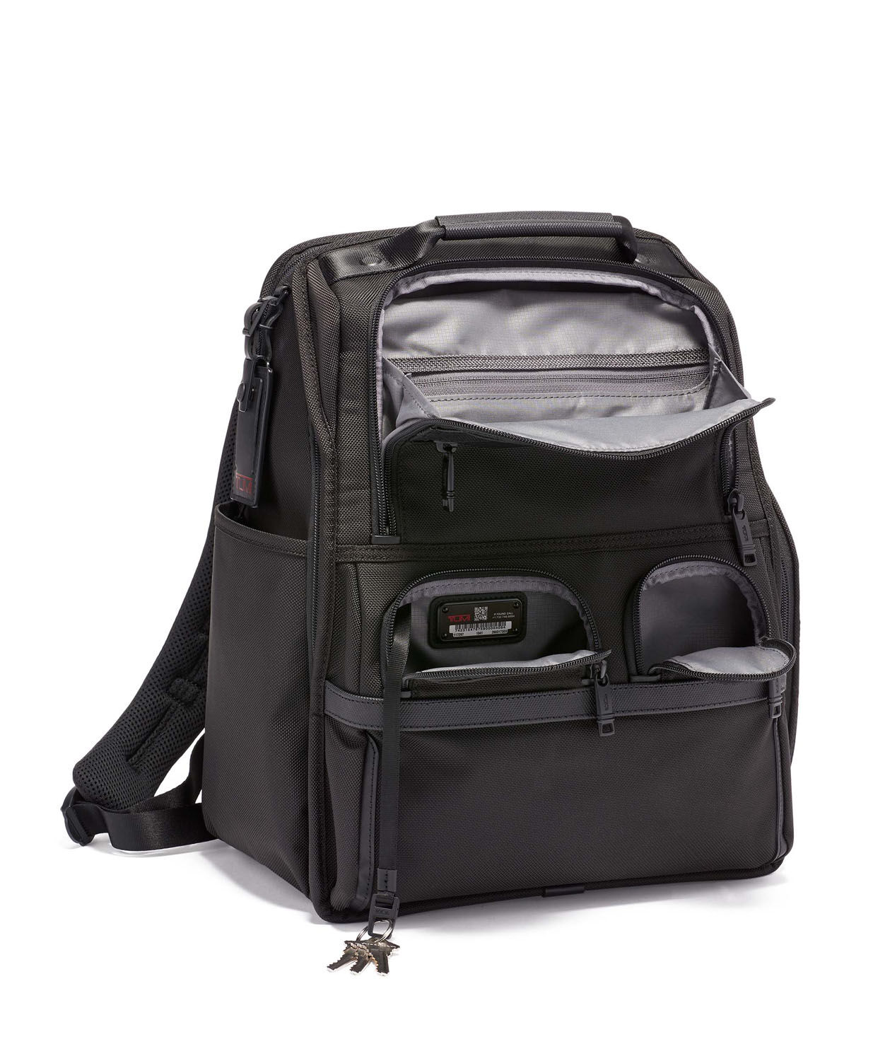 Tumi Alpha 3 Compact Laptop Brief Pack + GRATIS HOTELGUTSCHEIN Black