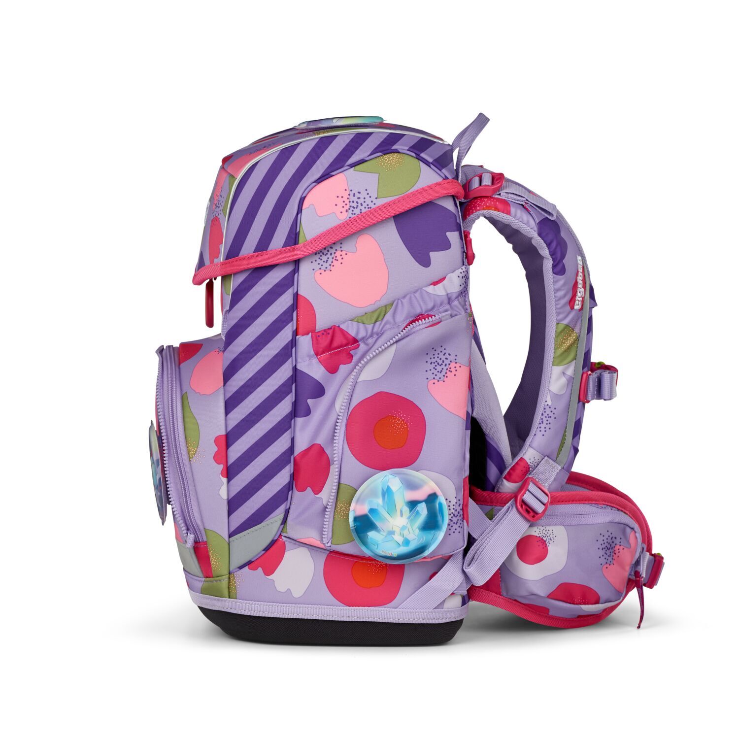ergobag cubo 5-teiliges Schulrucksack-Set 2025 BlütenzauBär