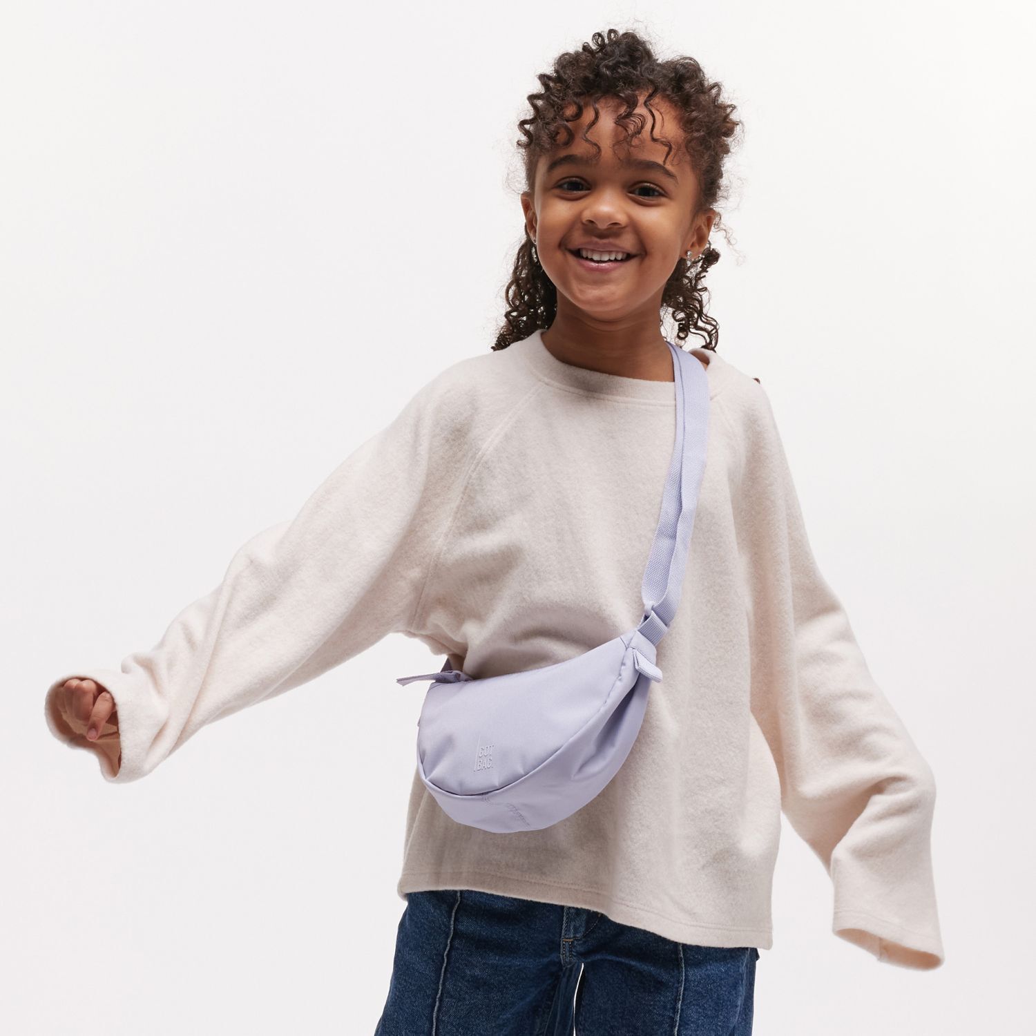 GOT BAG Moon bag Mini Tonal purple coral GOT BAG Moon bag Mini Tonal purple coral