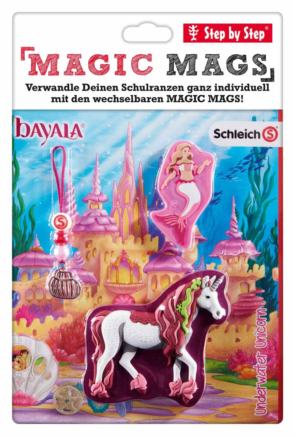 Step by Step MAGIC MAGS Limited Edition schleich®, 3-teiliges Set bayala®, "Underwater Unicorn"