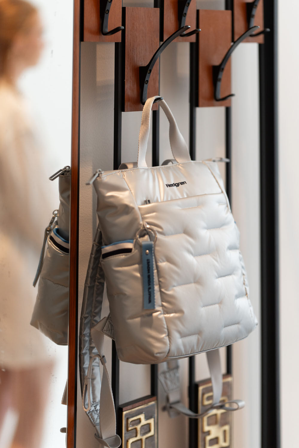 Hedgren Cocoon COMFY Rucksack Pearl Blue