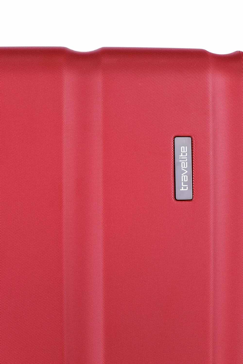 Travelite City Trolley L 4R 77cm erweiterbar rot