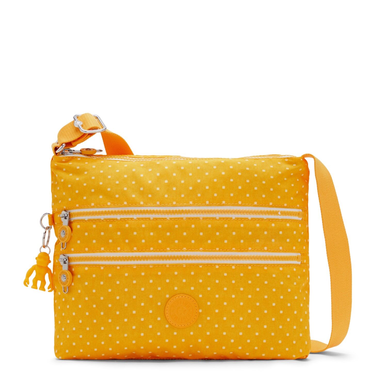 Kipling ALVAR Mittelgroße Schultertasche Soft Dot Yellow