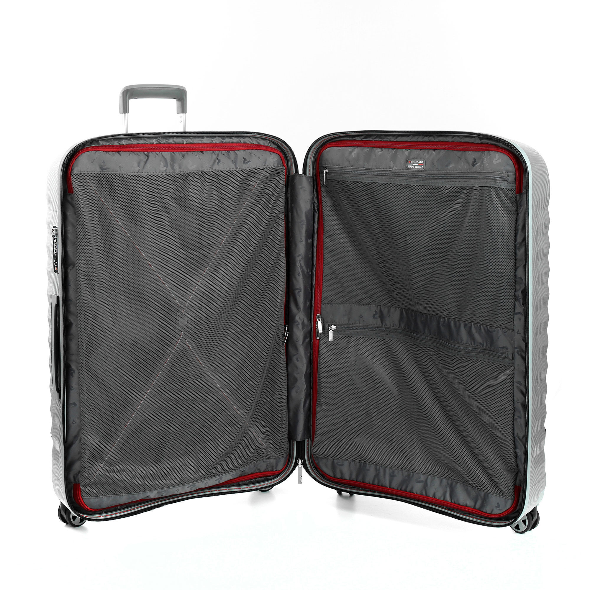 Roncato UNO ZSL PREMIUM 2.0 Trolley ML, 76cm Grey/Silver