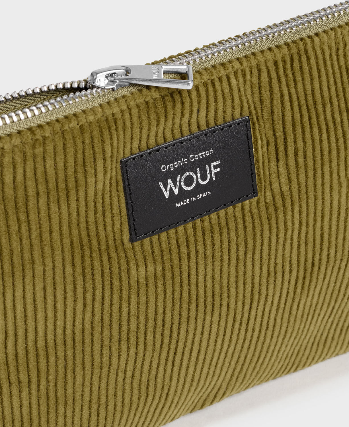 Wouf Corduroy Collection Pouch Olive Wouf Corduroy Collection Pouch Olive