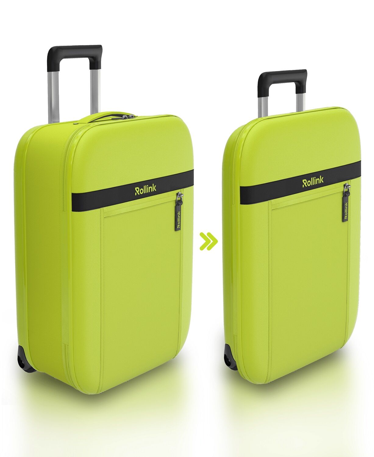 Rollink Flex Aura 21" Handgepäck Trolley Limeade