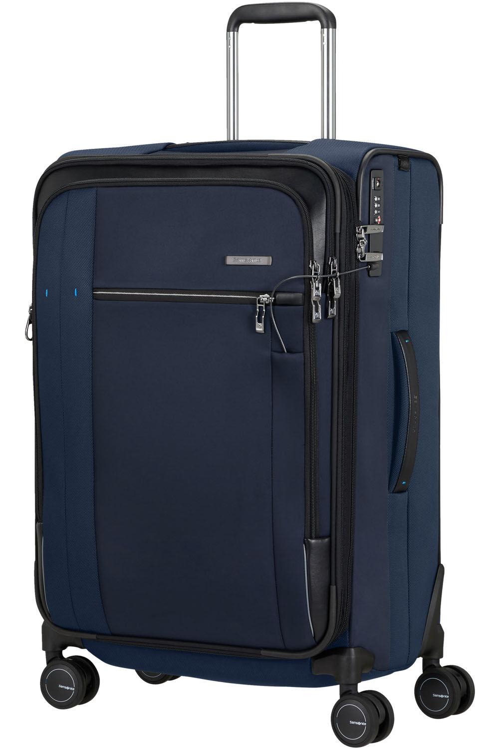 Samsonite Spectrolite 3.0 TRVL Trolley mit 4 Rollen erweiterbar 68cm + GRATIS HOTELGUTSCHEIN Deep Blue