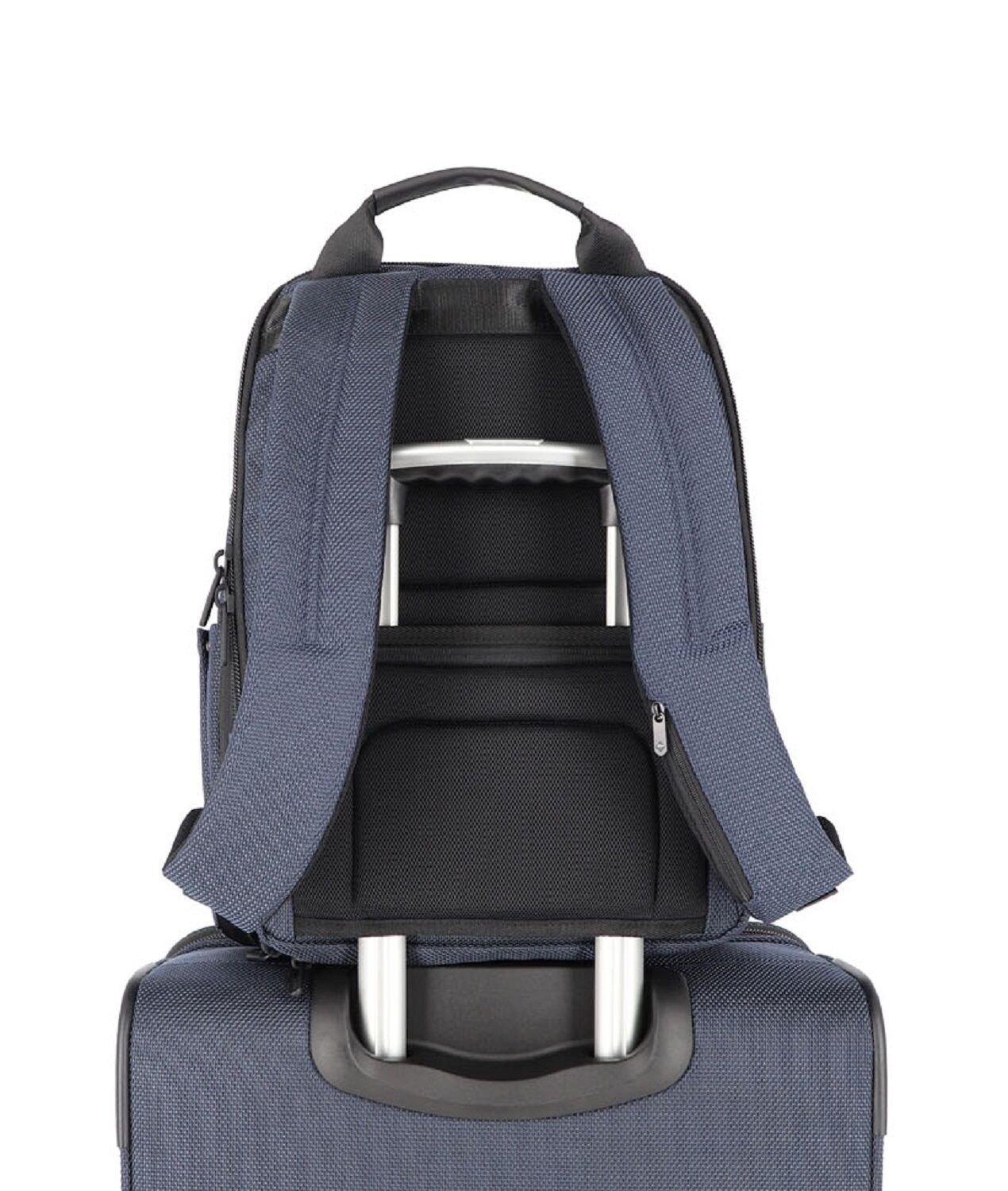 Travelite Meet Laptop-Rucksack für 15,6", erweiterbar Marine