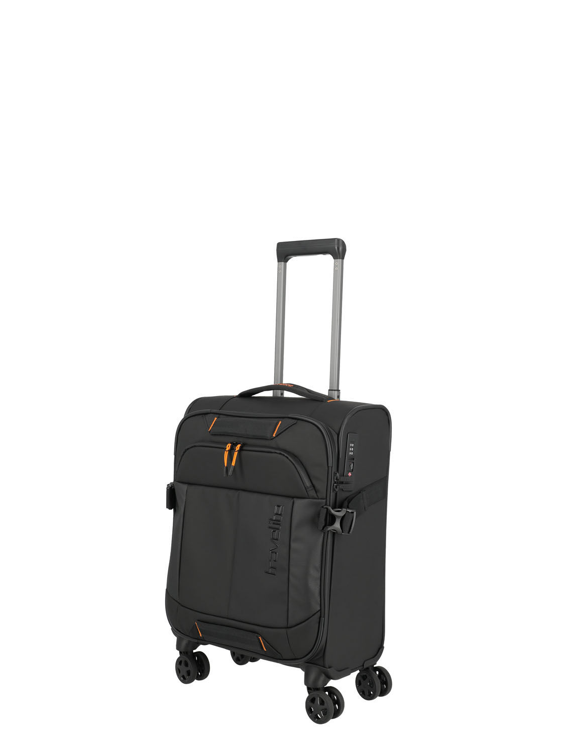 Travelite BRIIZE Trolley S 4-Rollen Schwarz