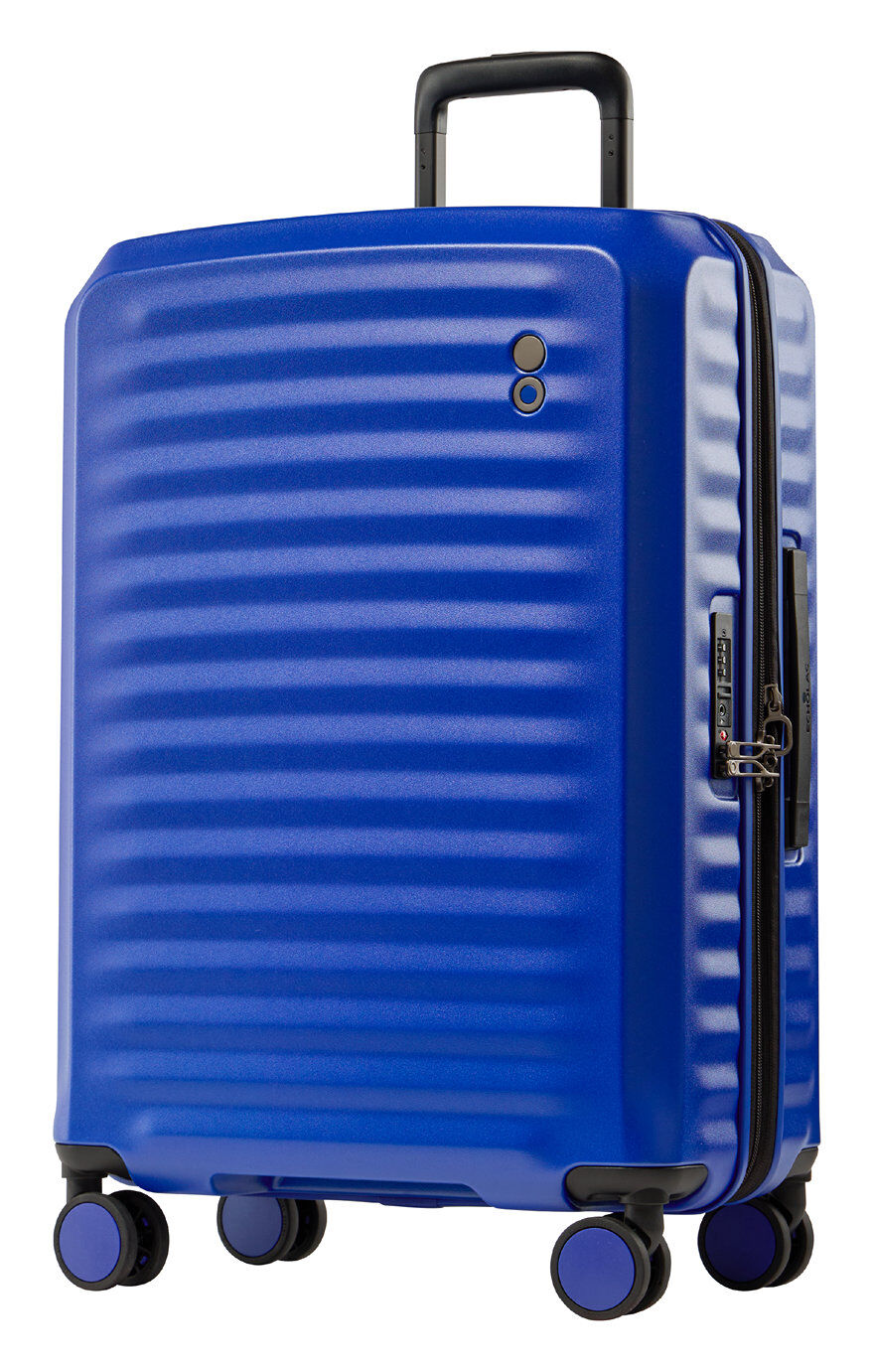 ECHOLAC Oxygen PC316 Check-in Koffer L erweiterbar Blau