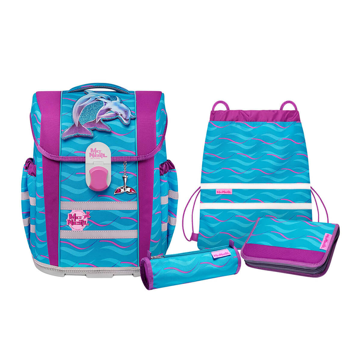 McNeill mac2 Schulranzen-Set, 5-teilig McNeill mac2 Schulranzen-Set, 5-teilig