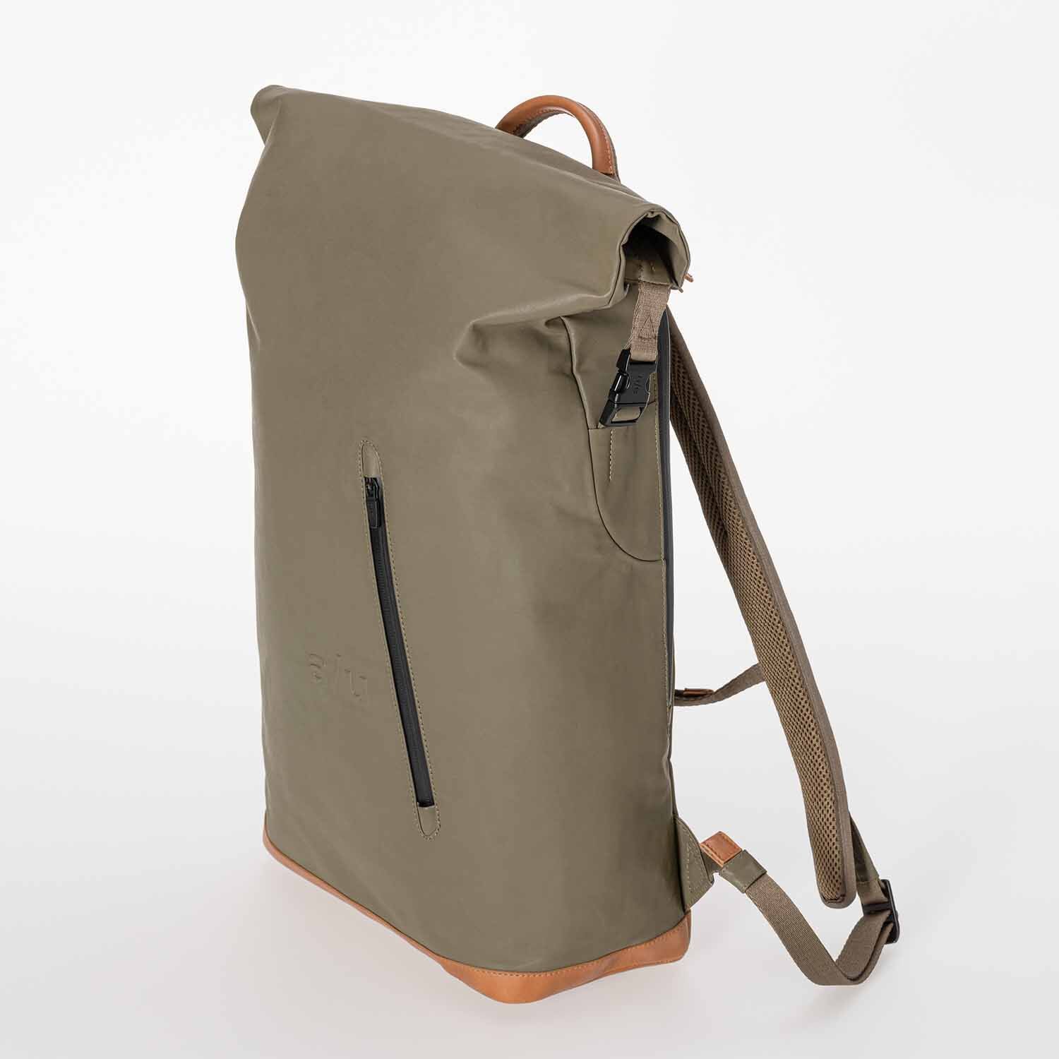 aunts & uncles Japan Matsuyama Rolltop Rucksack mit 16" Notebookfach fallen rock