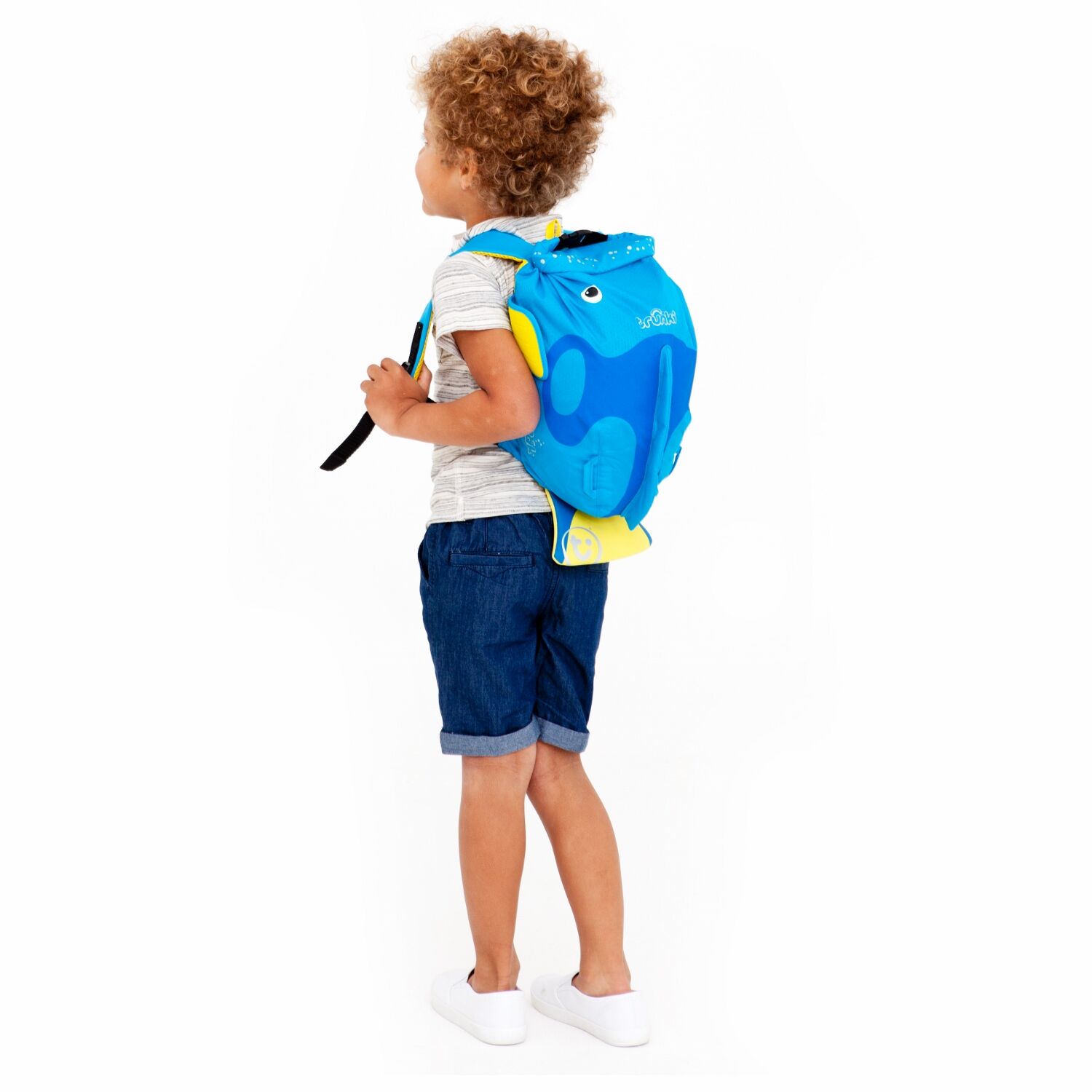 Trunki PaddlePak Tang der tropische Fisch Kinderrucksack Medium blue Trunki PaddlePak Tang der tropische Fisch Kinderrucksack Medium blue