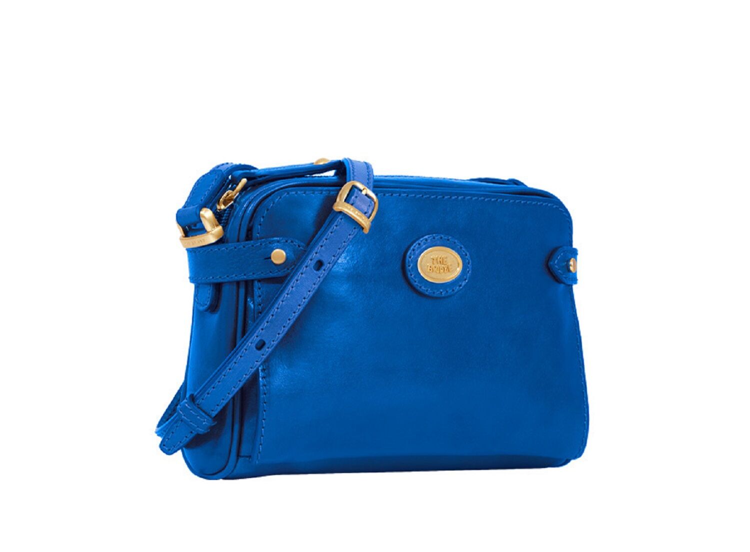 The Bridge Story Donna Mini-Bag Schultertasche 04005801 Ceruleo/Gold