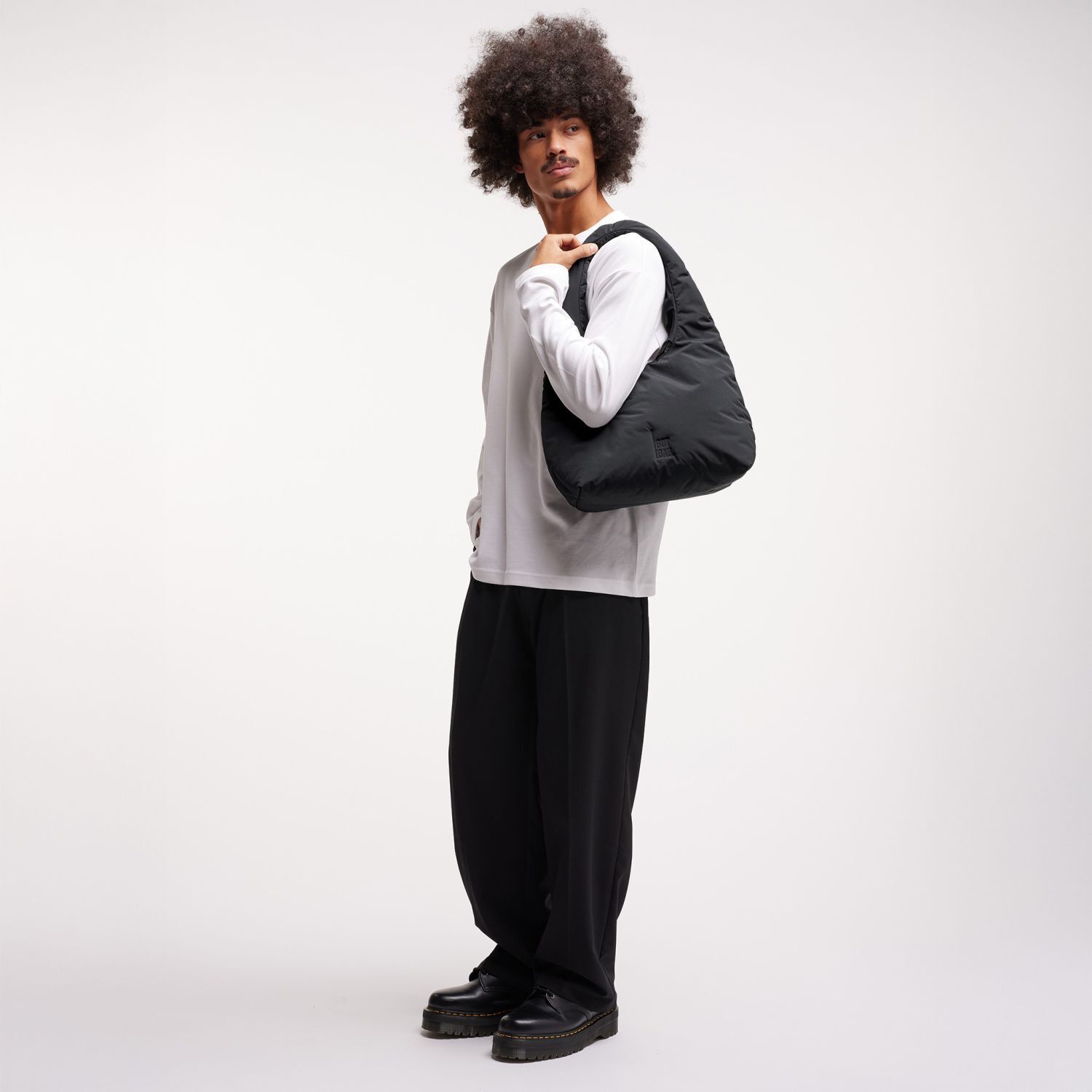 GOT BAG Cloud Shoulder Bag Monochrome black GOT BAG Cloud Shoulder Bag Monochrome black