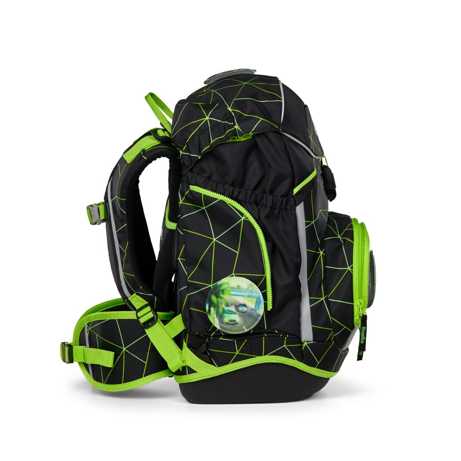 ergobag pack LUMI Editon 6-teiliges Schulrucksack-Set 2025 CyBär Race
