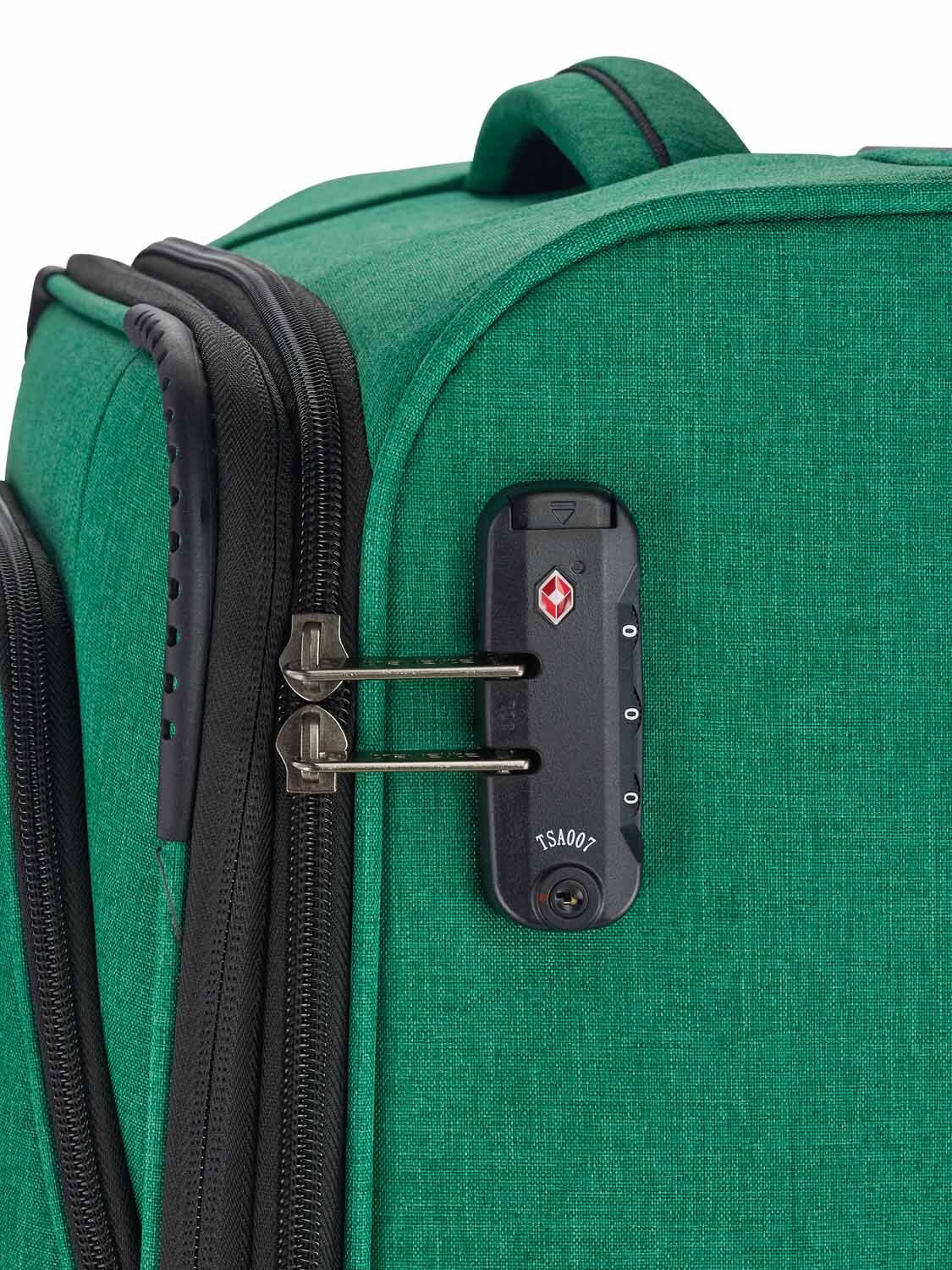 Travelite Adria 3-tlg. 4w Koffer-Set L/M/S Grün Travelite Adria 3-tlg. 4w Koffer-Set L/M/S Grün