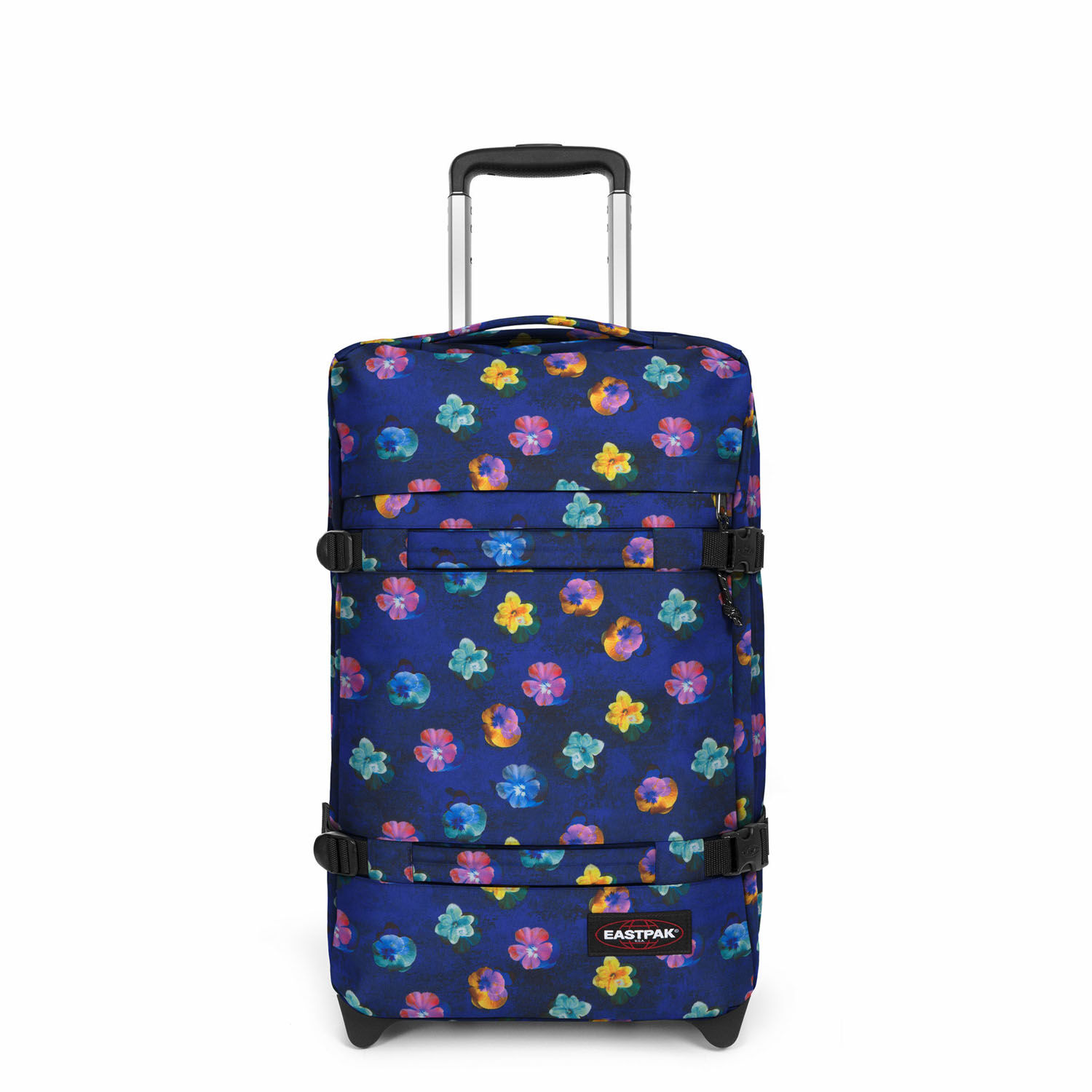 Eastpak Transit'R Reisetrolley S mit 2 Rollen 24 Flower Blur Navy