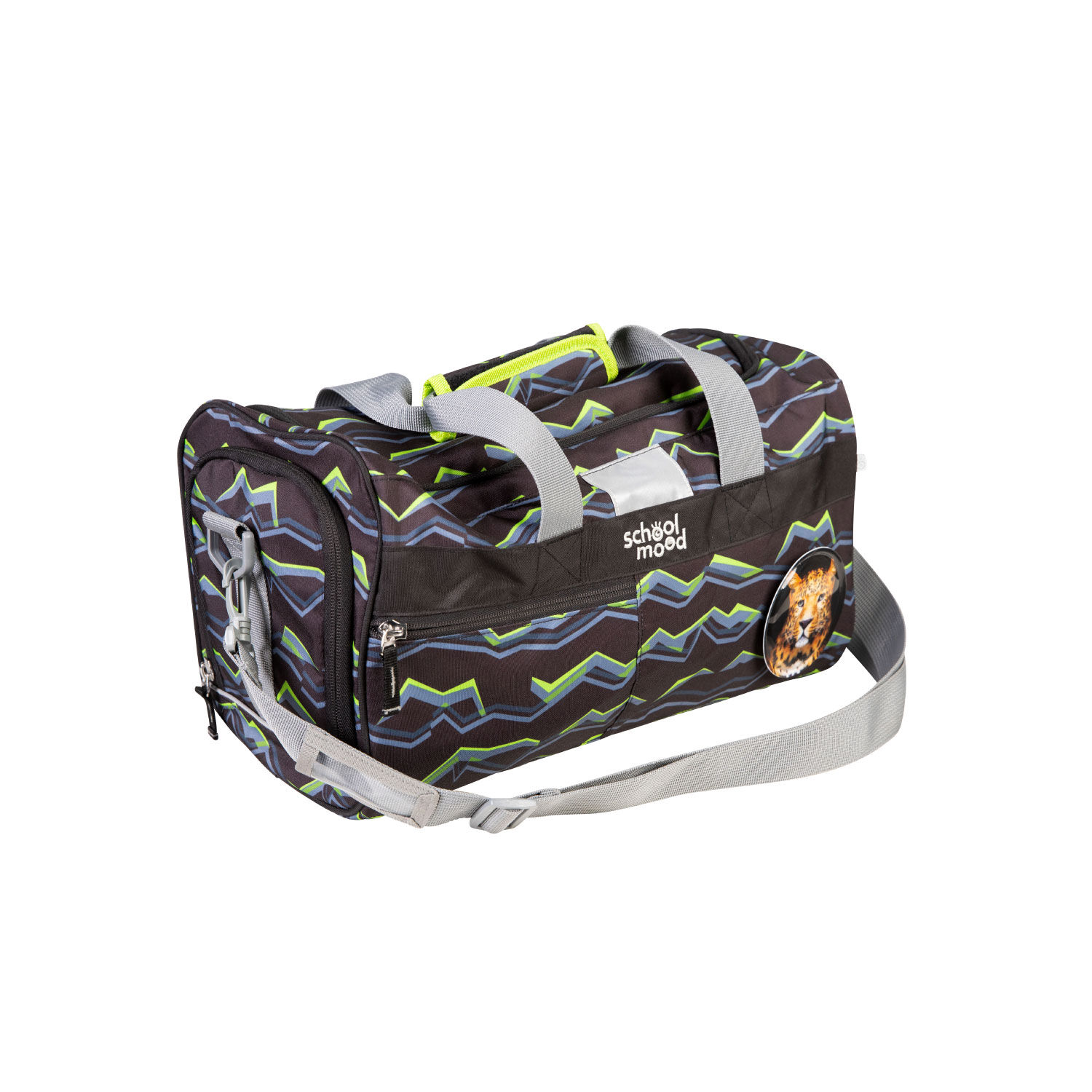 School-Mood Zubehör Sporttasche Finn (Raubkatze)