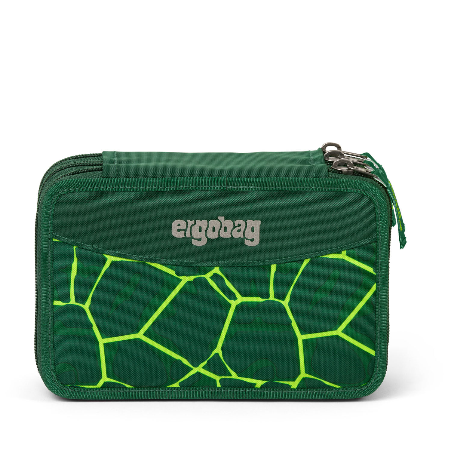 ergobag Schulzubehör Maxi-Mäppchen, befüllt mit 3 Fächern 2025 BärRex