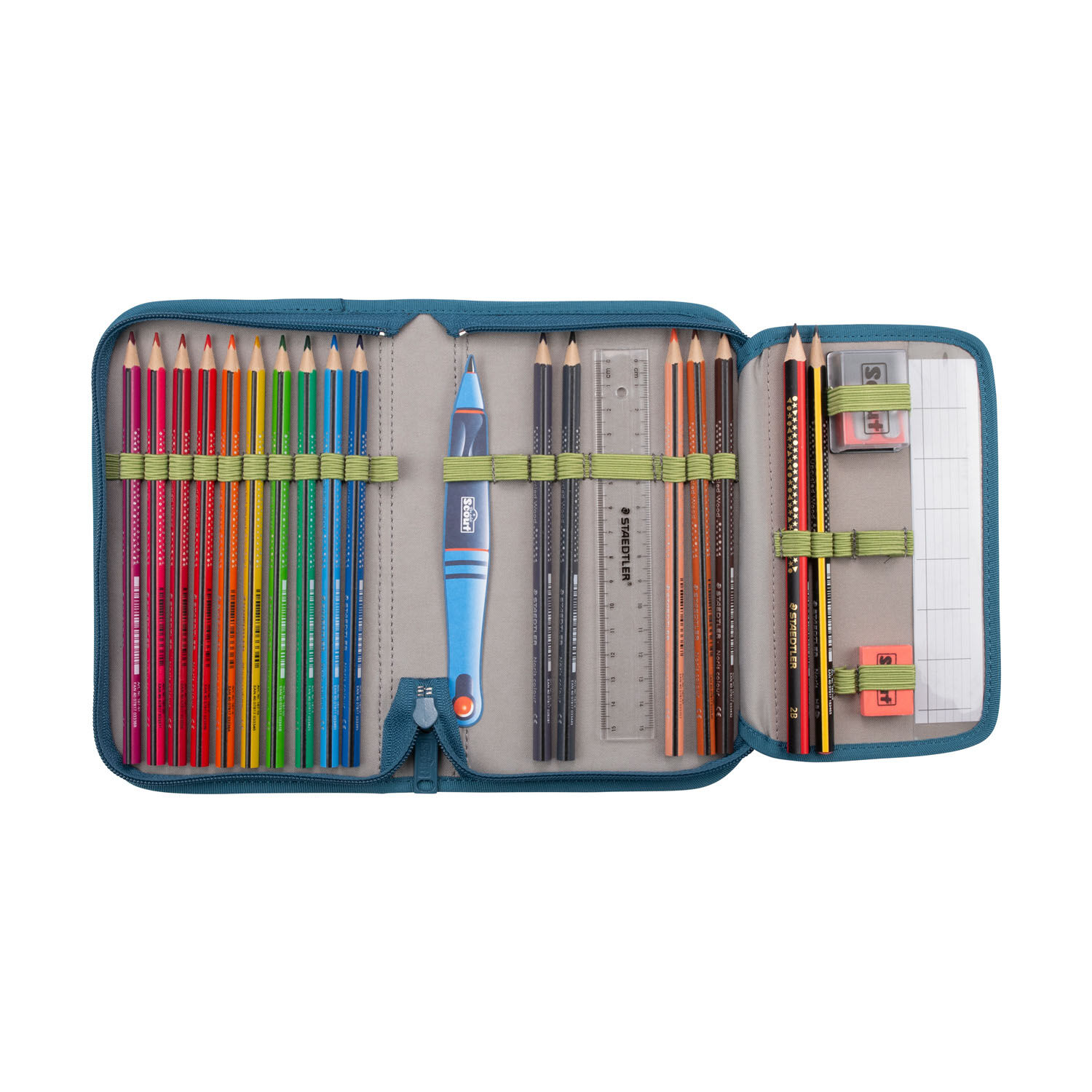 Scout Neo Schulranzen-Set 4-teilig DIN Action