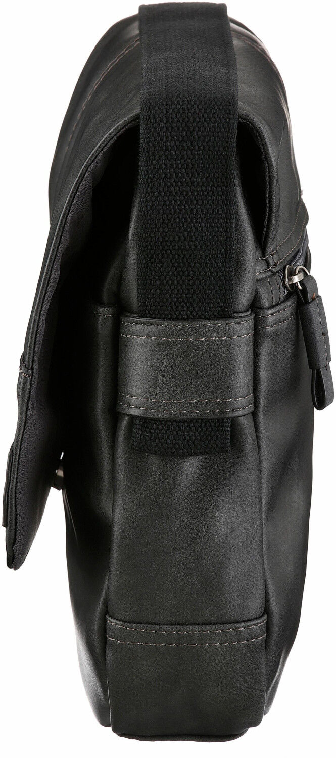 Camel Active LAOS Flap Bag S Top Zip 440 Schwarz