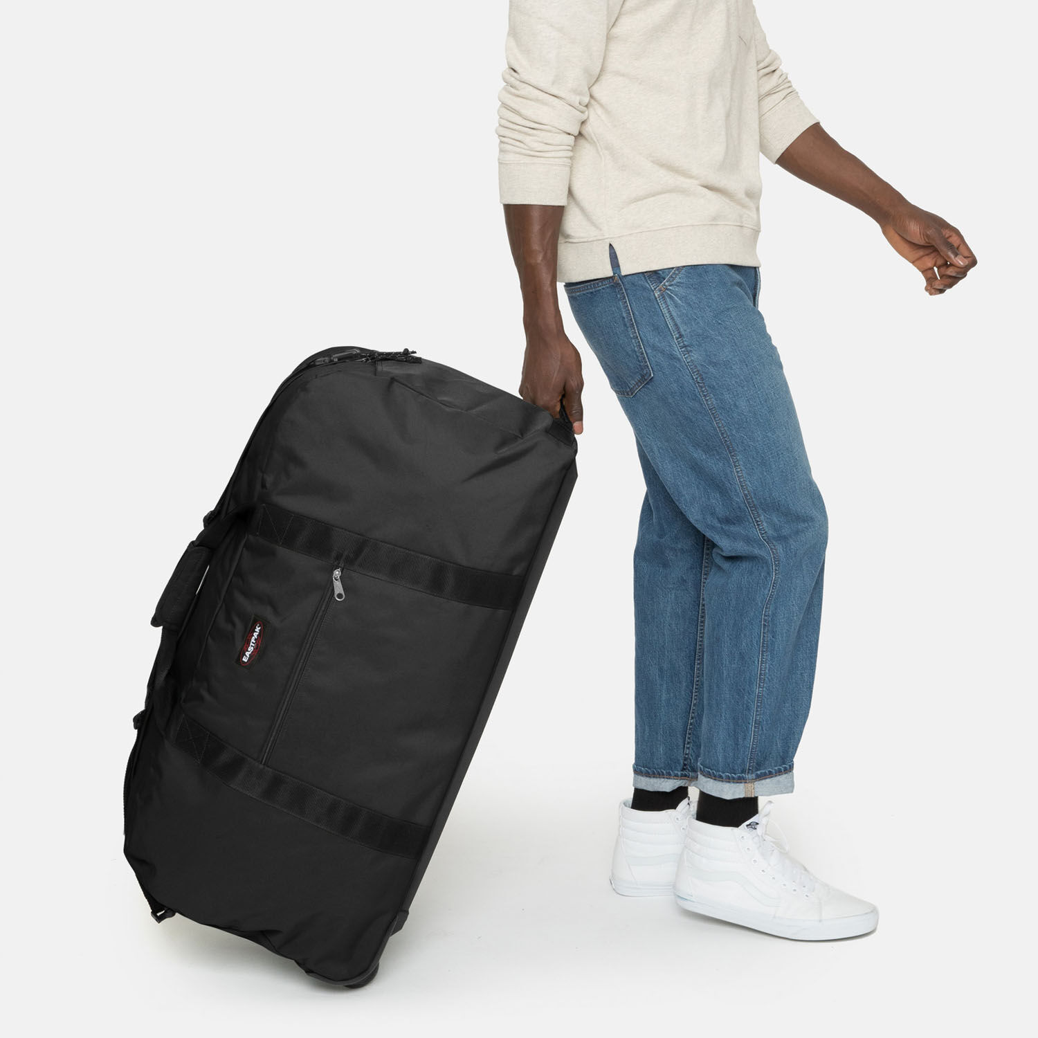 Eastpak Warehouse + Reisetasche mit 2-Rollen Black Eastpak Warehouse + Reisetasche mit 2-Rollen Black