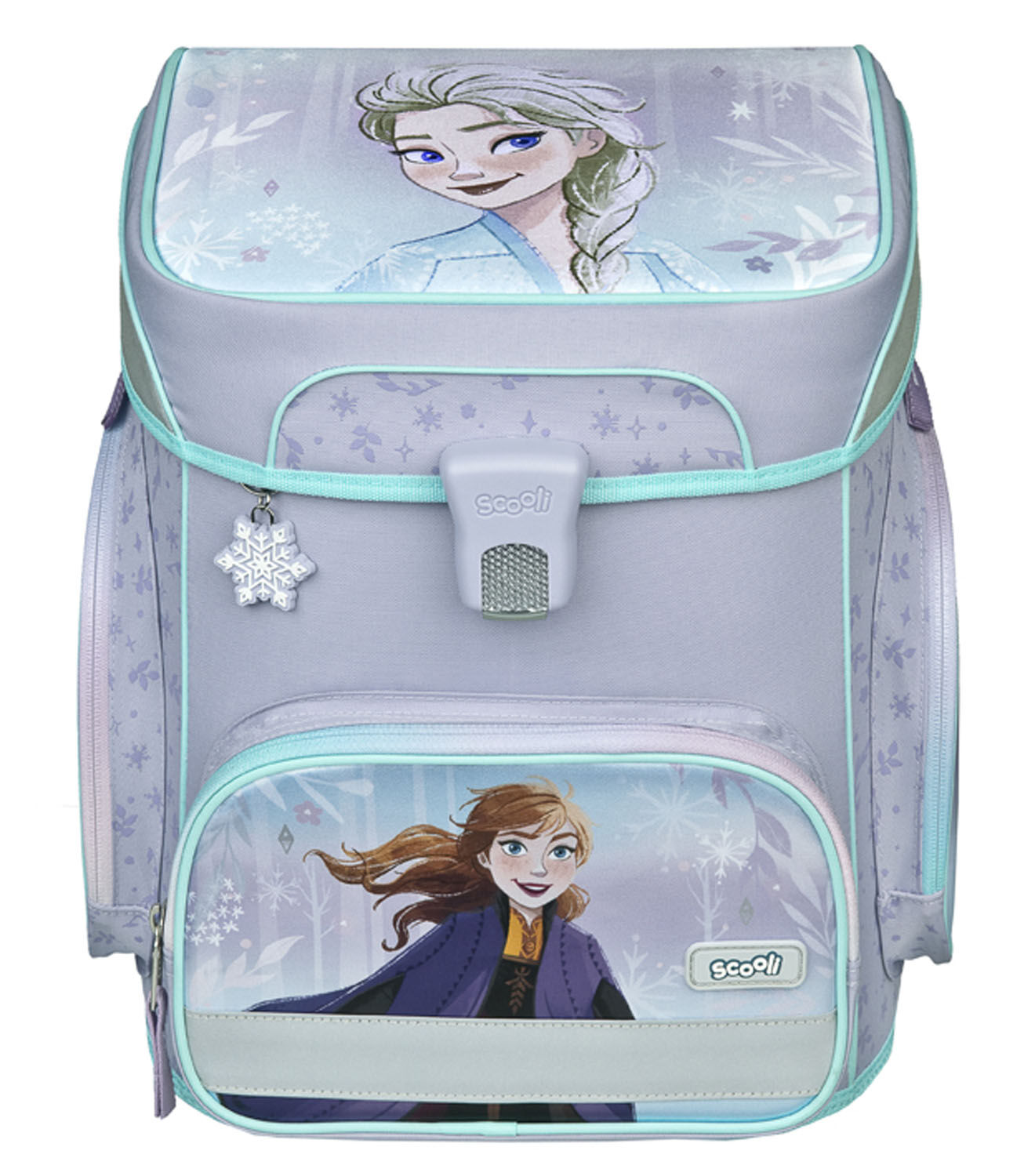 Scooli EasyFit Schulranzen, 5-teiliges Set Frozen