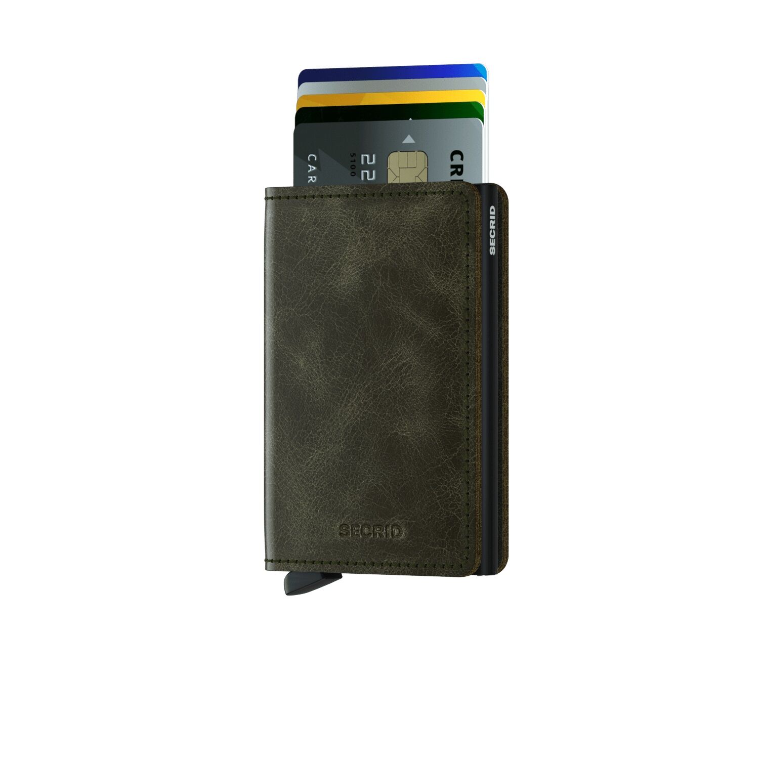 Secrid Slimwallet Vintage SV-Olive-Black