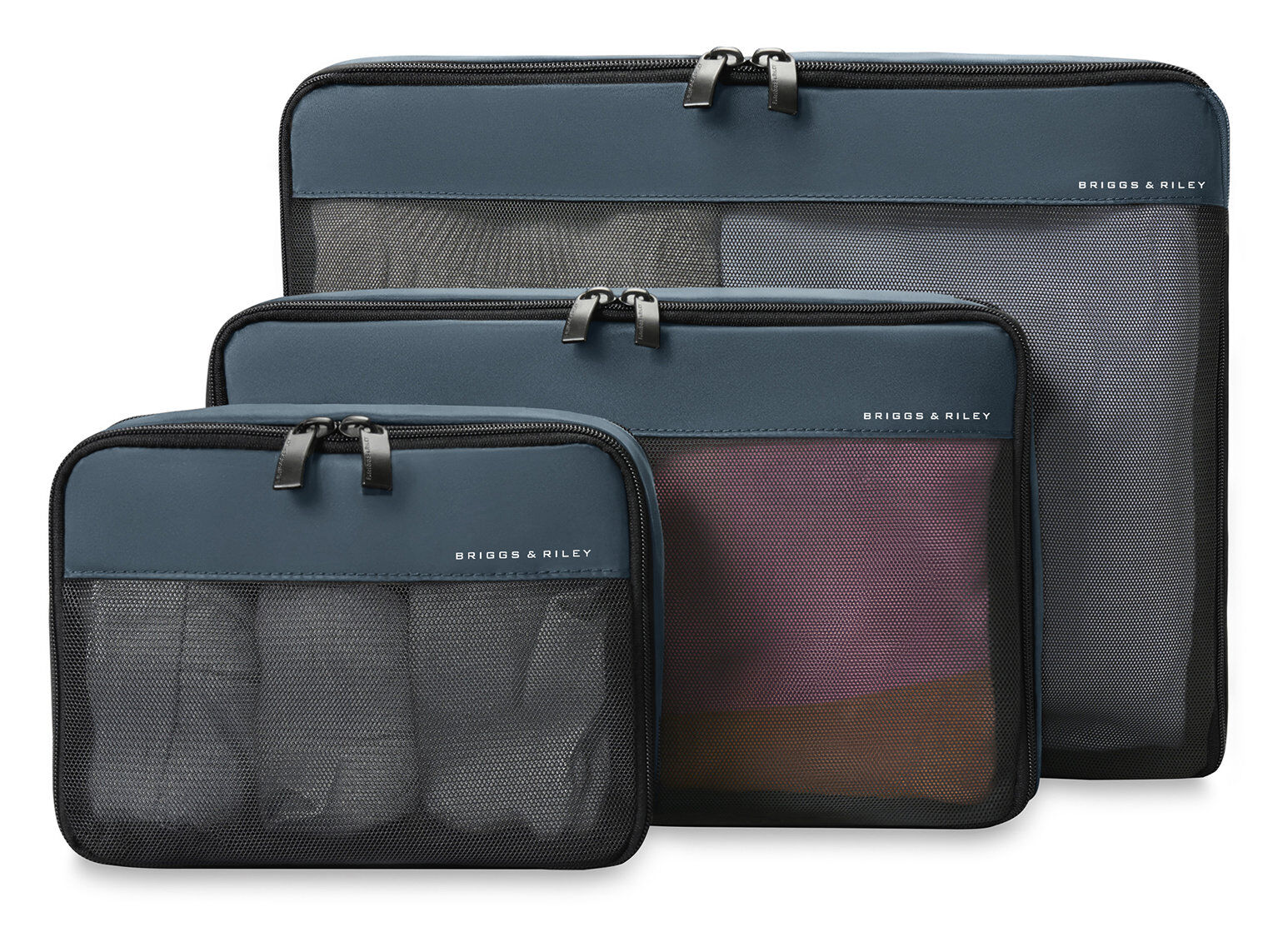 Briggs & Riley Travel Essentials Check In Packing Cube 3-teilige Set Ocean