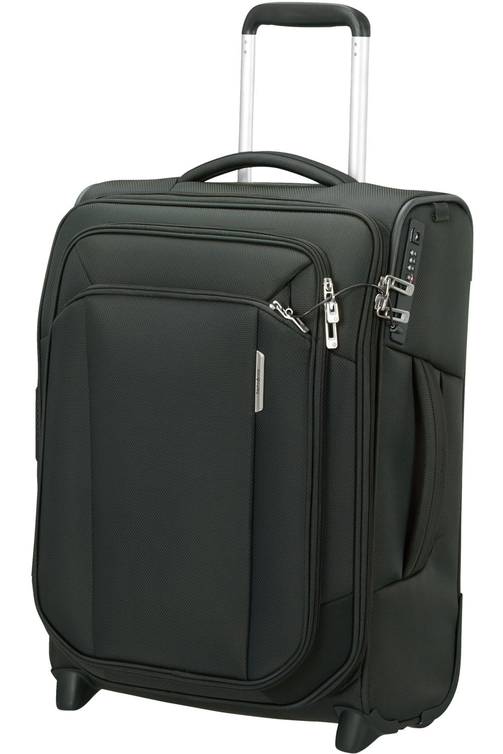 Samsonite Respark Trolley mit 2 Rollen erweiterbar 55cm + GRATIS HOTELGUTSCHEIN Forest Green