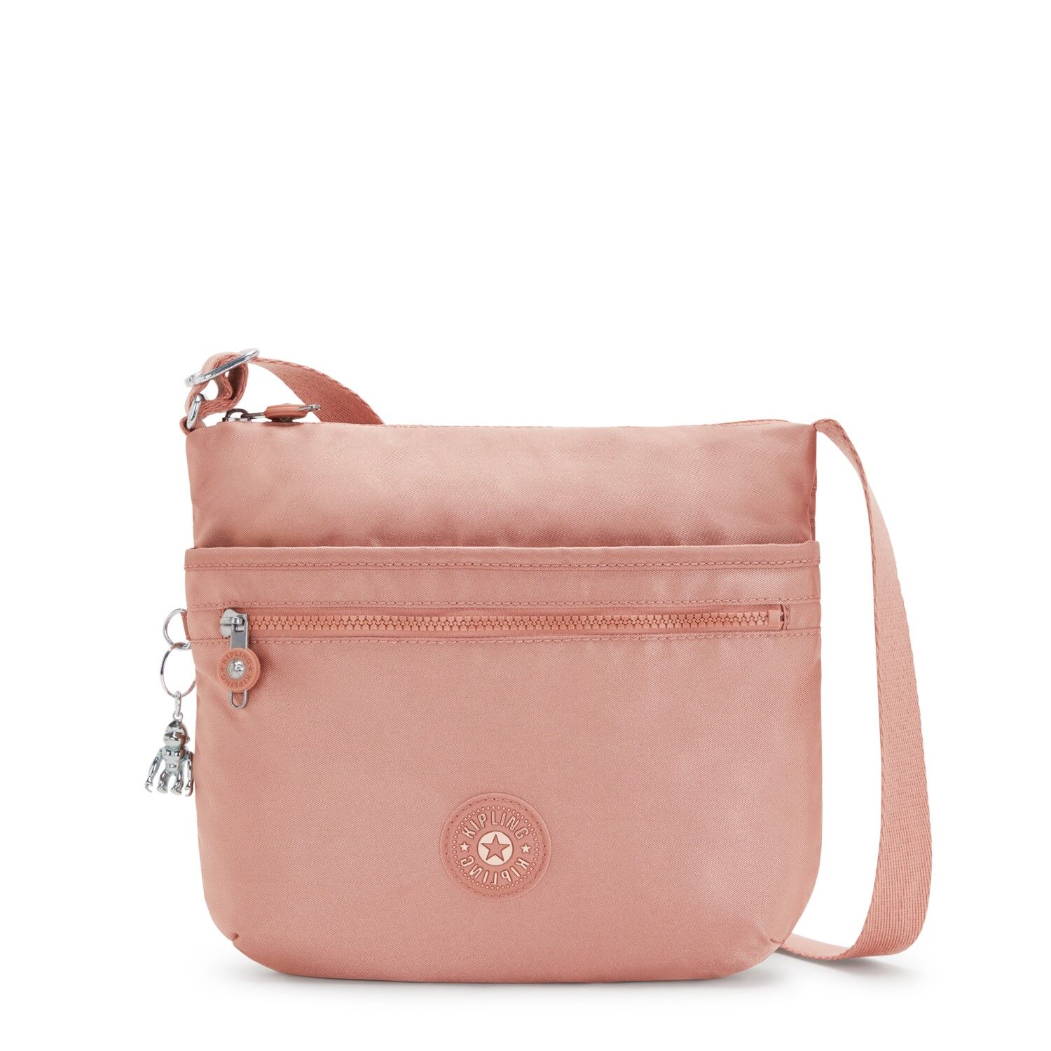 Kipling Arto Schultertasche Quertasche Dynamic Twill Warm Rose Kipling Arto Schultertasche Quertasche Dynamic Twill Warm Rose