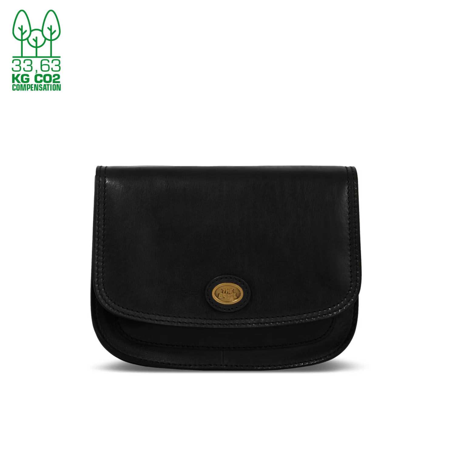 The Bridge Story Donna Schultertasche 24cm Schwarz/Gold The Bridge Story Donna Schultertasche 24cm Schwarz/Gold