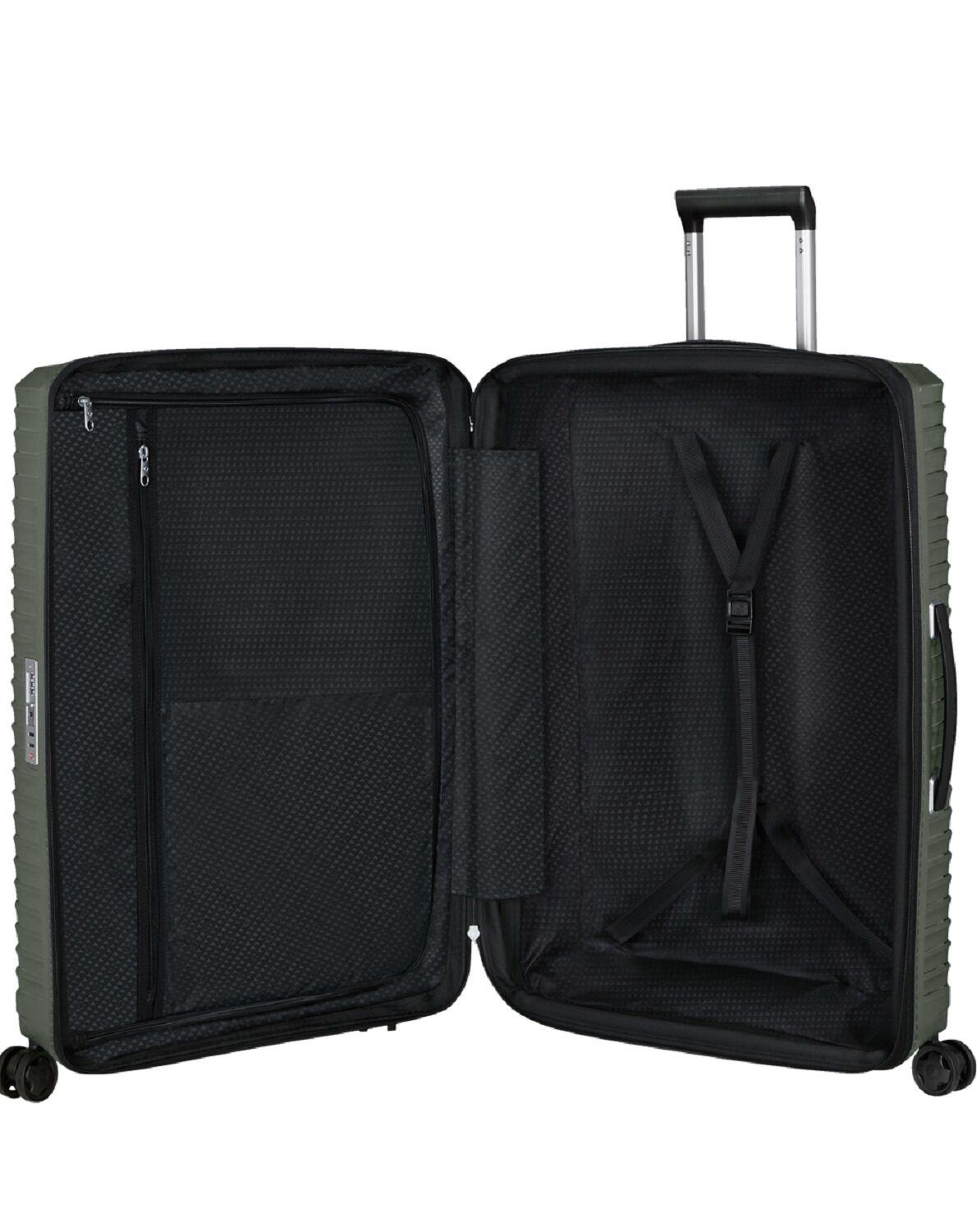 Samsonite Upscape Trolley mit 4 Rollen erweiterbar 75cm + GRATIS HOTELGUTSCHEIN Climbing Ivy Samsonite Upscape Trolley mit 4 Rollen erweiterbar 75cm + GRATIS HOTELGUTSCHEIN Climbing Ivy