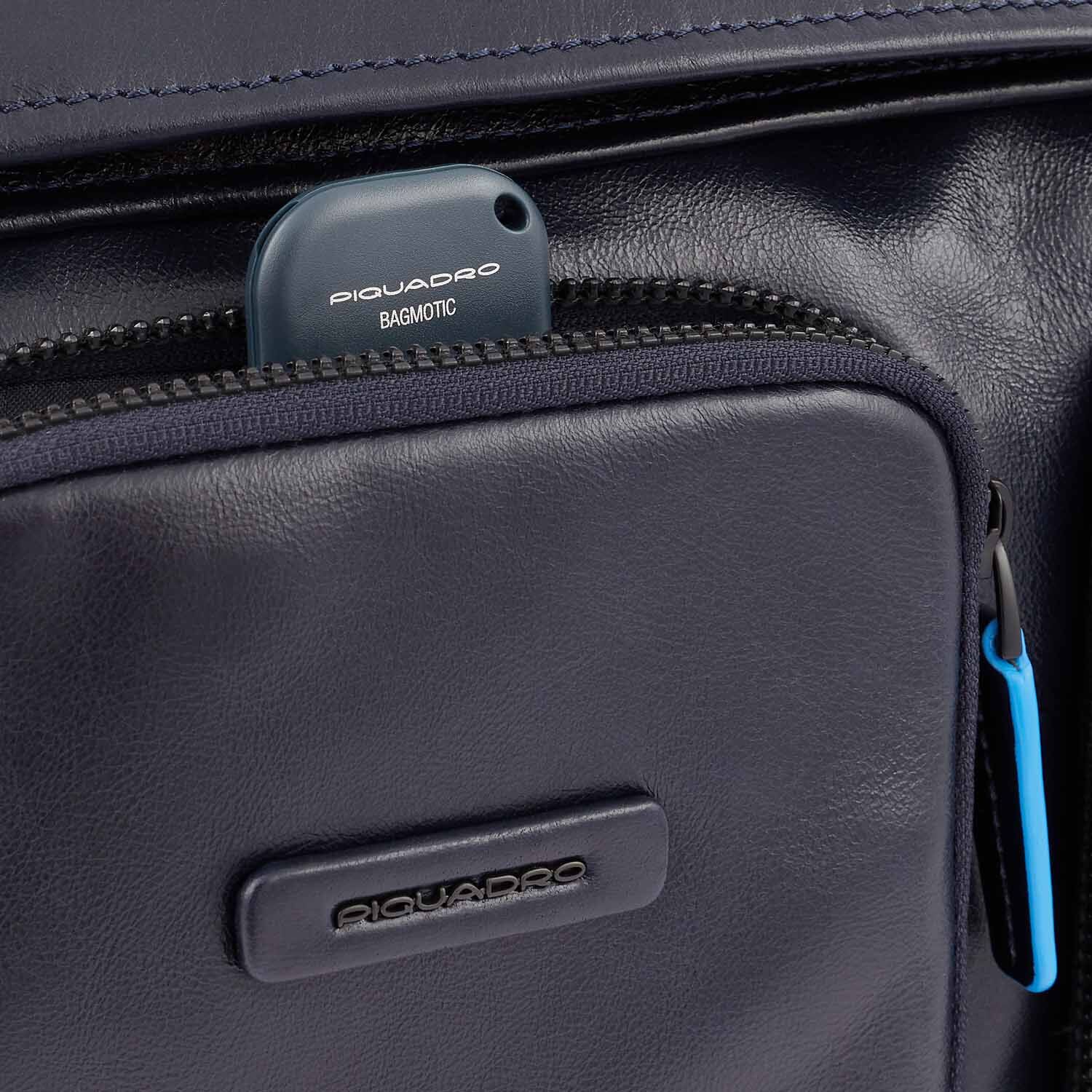 Piquadro Blue Square Revamp Fahrrad Laptopkuriertasche 14" Laptop-Fach Nachtblau