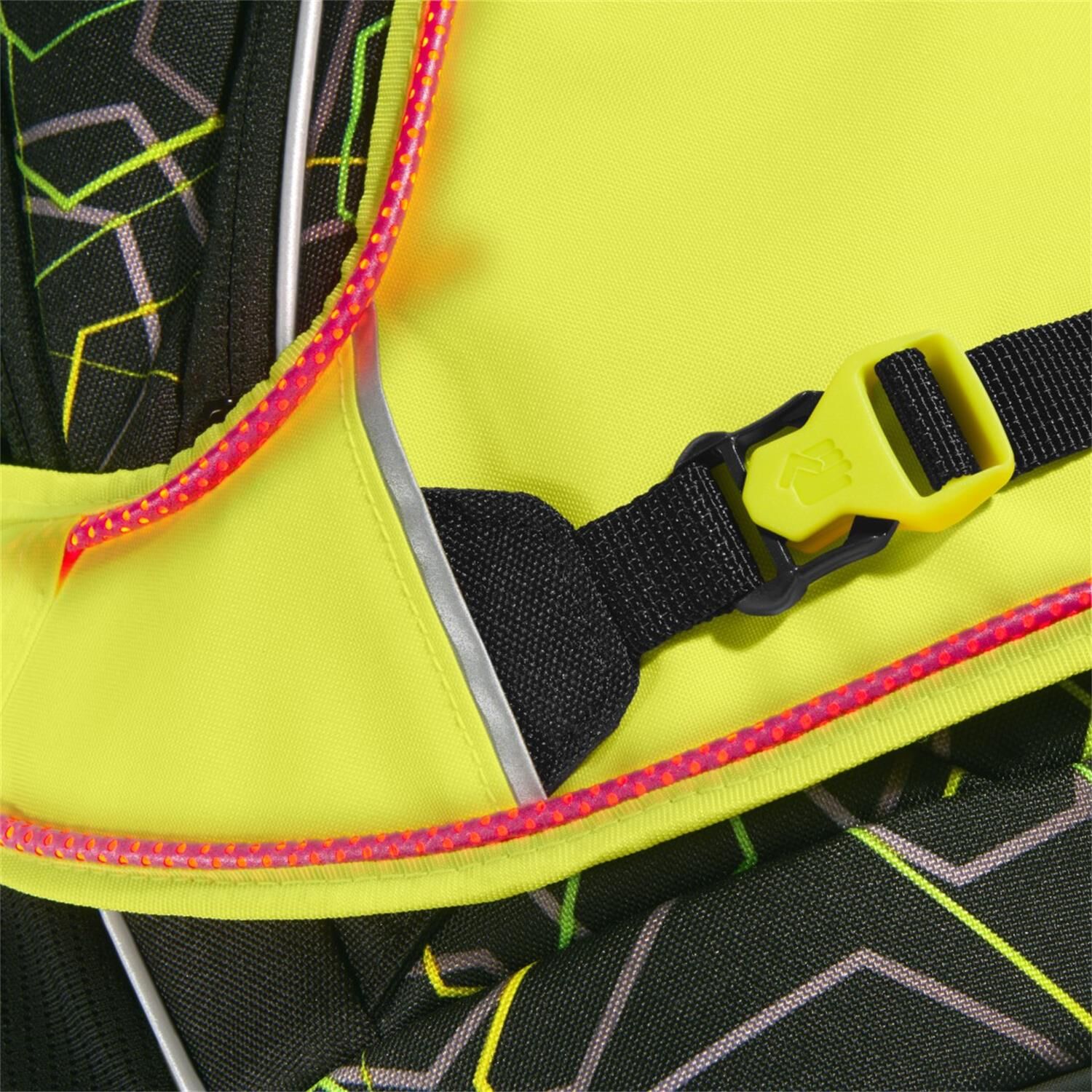 Coocazoo Zubehör GuardPart Neon Pull-Over mit LED-Beleuchtung Gelb Coocazoo Zubehör GuardPart Neon Pull-Over mit LED-Beleuchtung Gelb