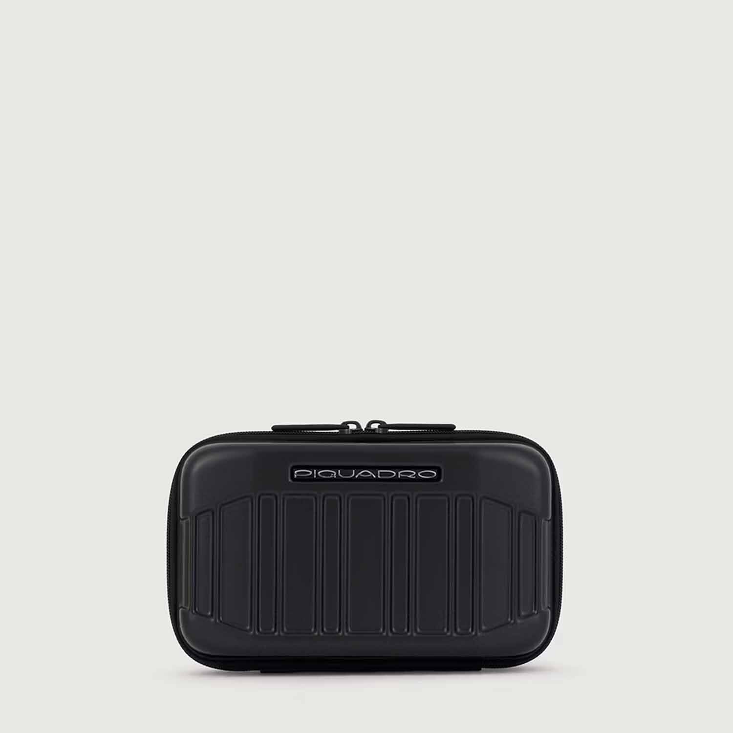 Piquadro PQ-Light Personal case Umhängetasche, glänzend Schwarz Piquadro PQ-Light Personal case Umhängetasche, glänzend Schwarz