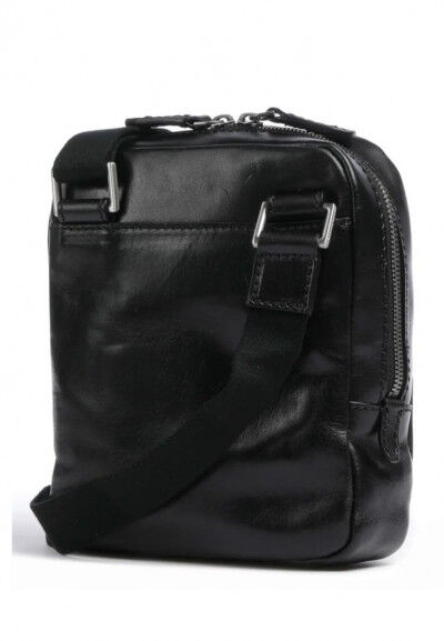 The Bridge Williamsburg Crossbody - 05140301 Schwarz/Palladium/Ruthenium