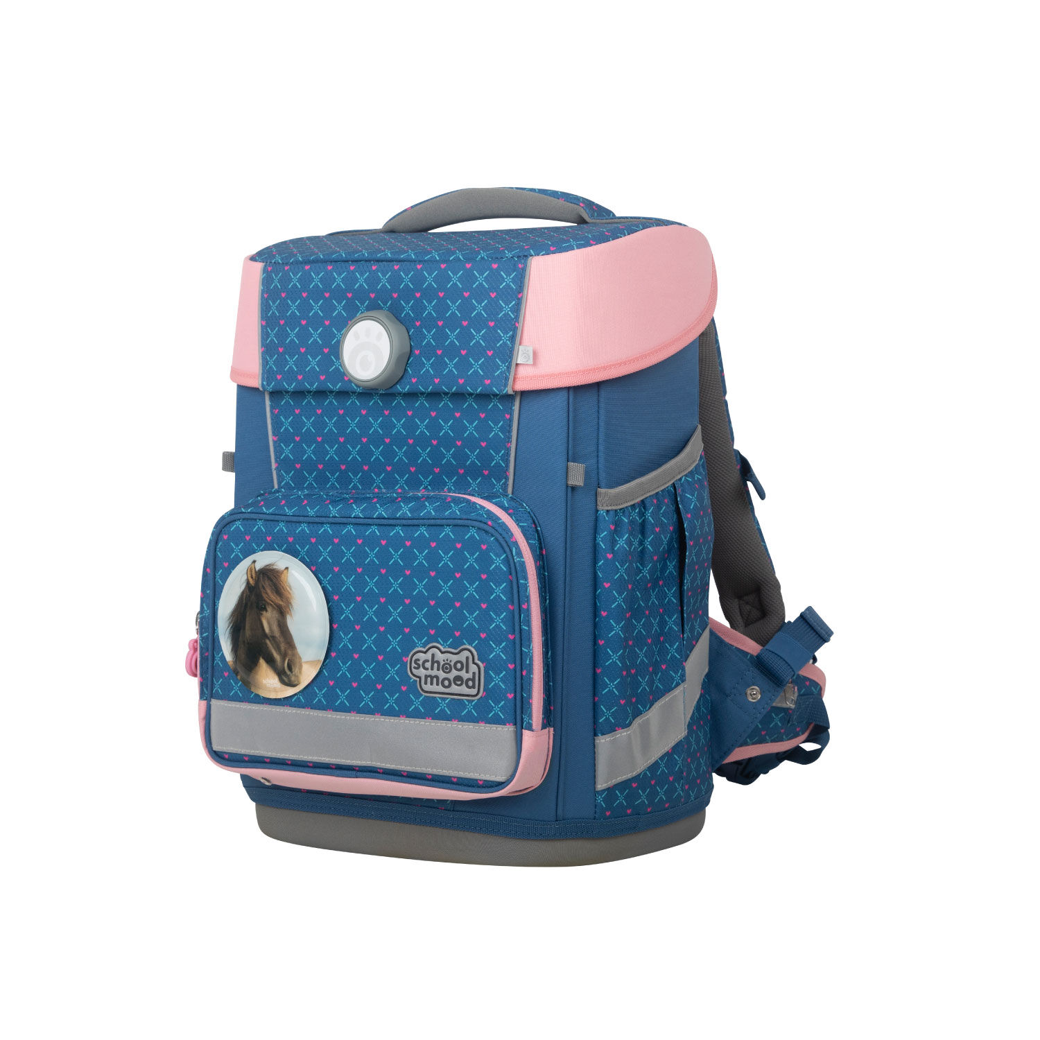School-Mood Champion 7-tlg. Schulranzenset Mila (Pferd)