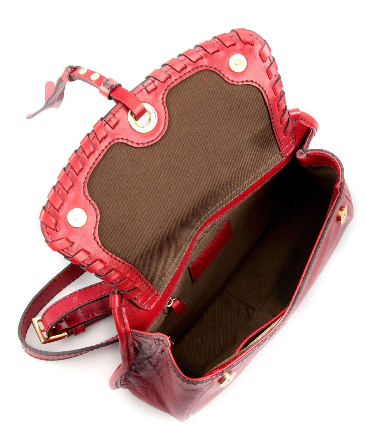 The Bridge Vallombrosa Damentasche Kirschrot/Gold The Bridge Vallombrosa Damentasche Kirschrot/Gold
