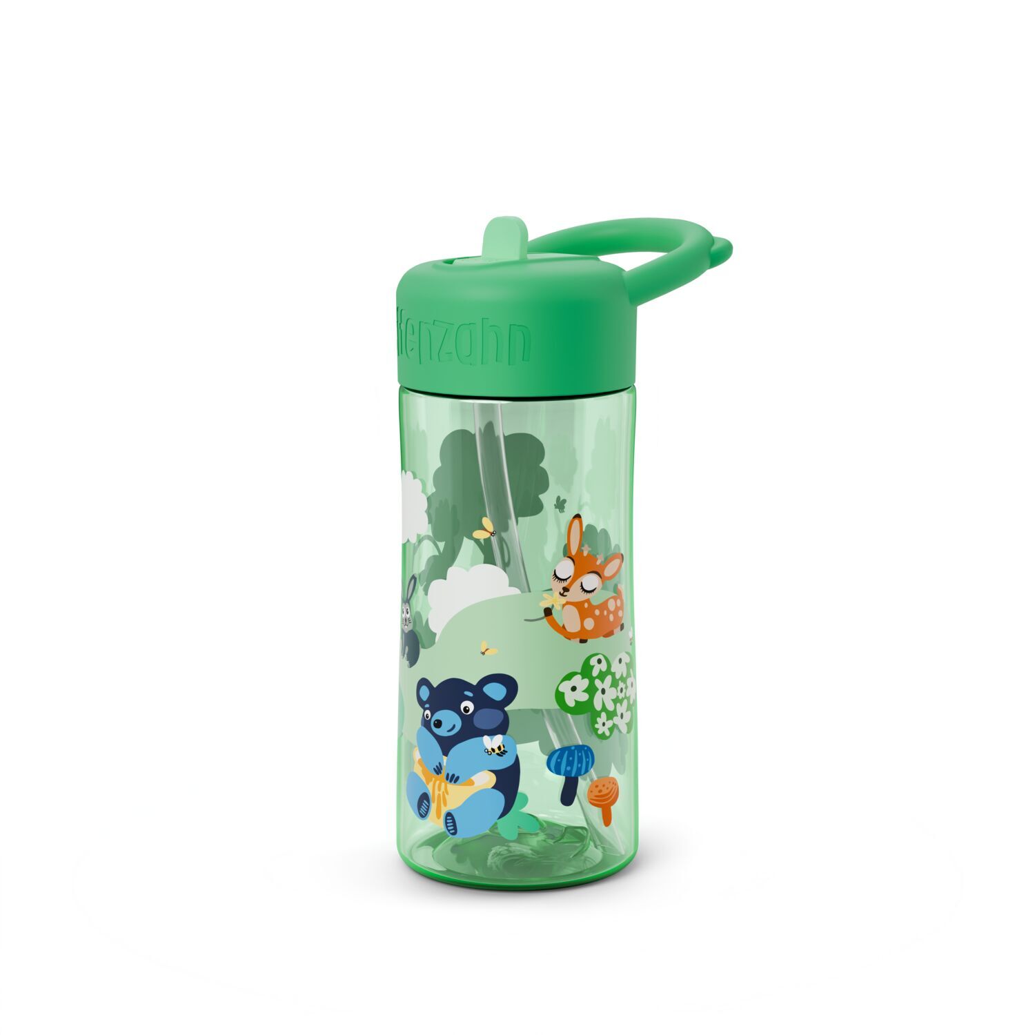 Affenzahn Kuntstoff Trinkflasche, Wilde Wiese