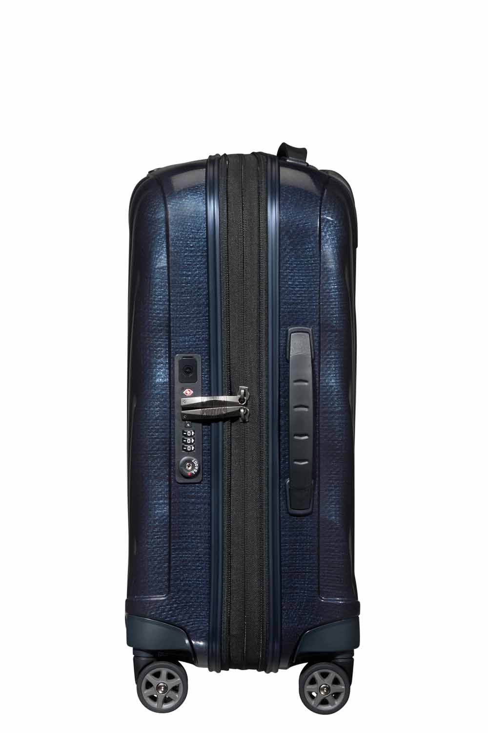 Samsonite C-Lite Trolley mit 4 Rollen erweiterbar 55cm + GRATIS HOTELGUTSCHEIN Midnight Blue Samsonite C-Lite Trolley mit 4 Rollen erweiterbar 55cm + GRATIS HOTELGUTSCHEIN Midnight Blue