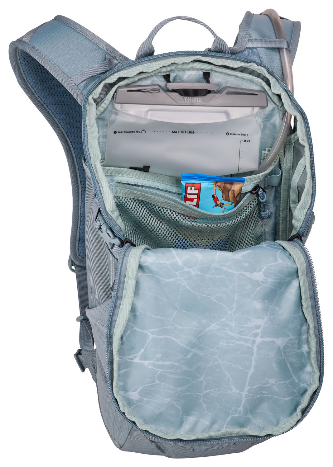 THULE AllTrail Trinkblasenrucksack 16L Pond Gray