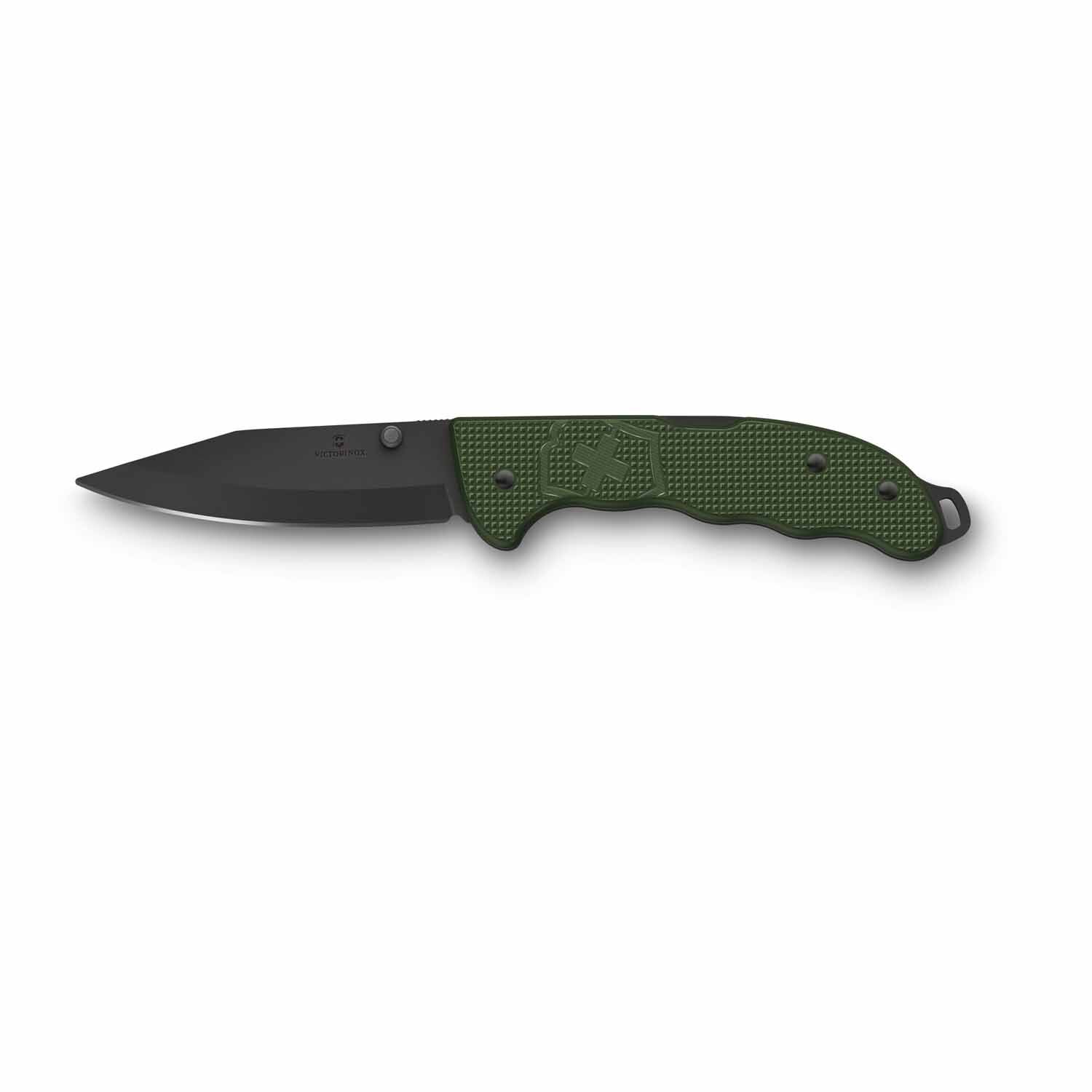Victorinox Evoke BSH Alox Grosses Taschenmesser, Klappbares Messer Olive Green Victorinox Evoke BSH Alox Grosses Taschenmesser, Klappbares Messer Olive Green