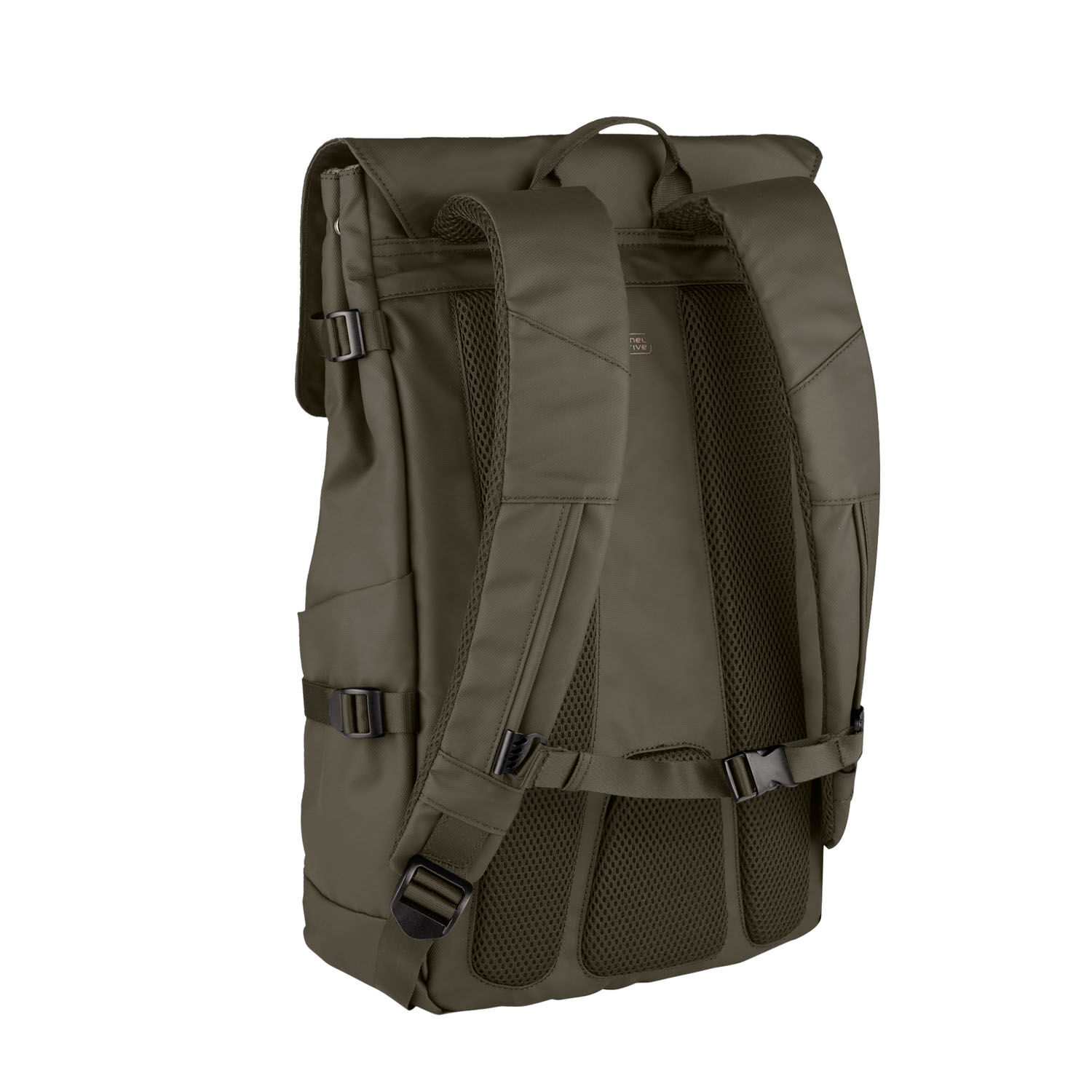 Camel Active Explore Rucksack L aus recyceltem Nylon Khaki