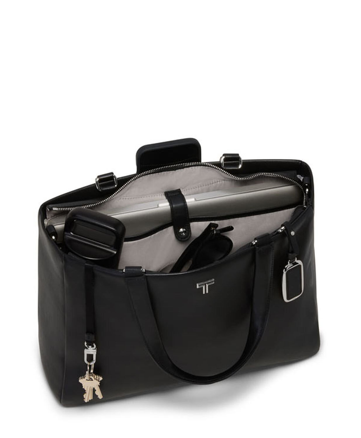 Tumi Voyageur Vail Tote-Bag Medium Black/Gunmetal Tumi Voyageur Vail Tote-Bag Medium Black/Gunmetal